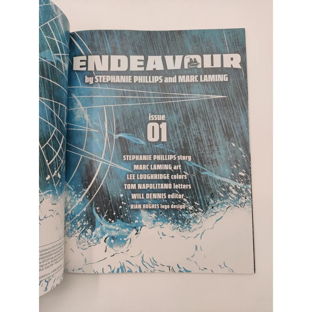 Endeavour 1 Cover A Marc Laming DSTLRY Media Stephanie Phillips 2024 Comic Book